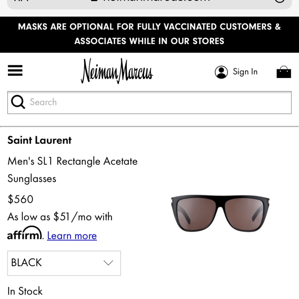 Saint Laurent Sunglasses - Picture 5 of 6